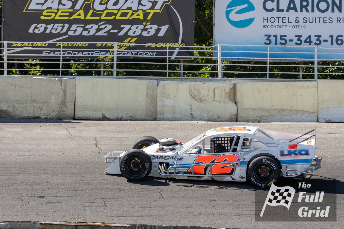 T.J. Potrzebowski — Car #72 — Sportsman Modified — Photo 1