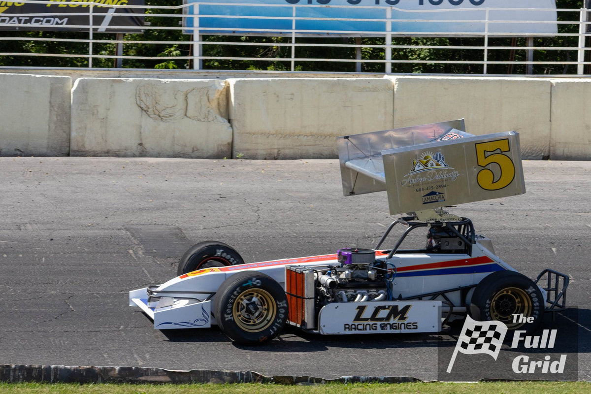 Joey Scanlon — Car #5 — 350 Supermodified — Photo 1