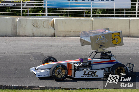 Joey Scanlon — Car #5 — 350 Supermodified — Photo 1