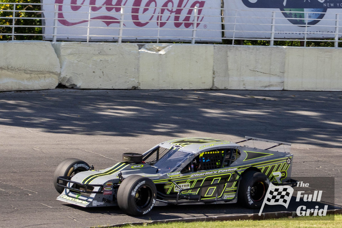 Tyler Catalano (hot laps/heat) — Car #84 — Sportsman Modified — Photo 2