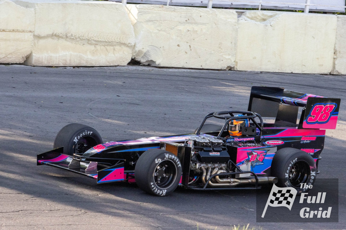 Tyler Thompson — Car #98 — Supermodifieds — Photo 1