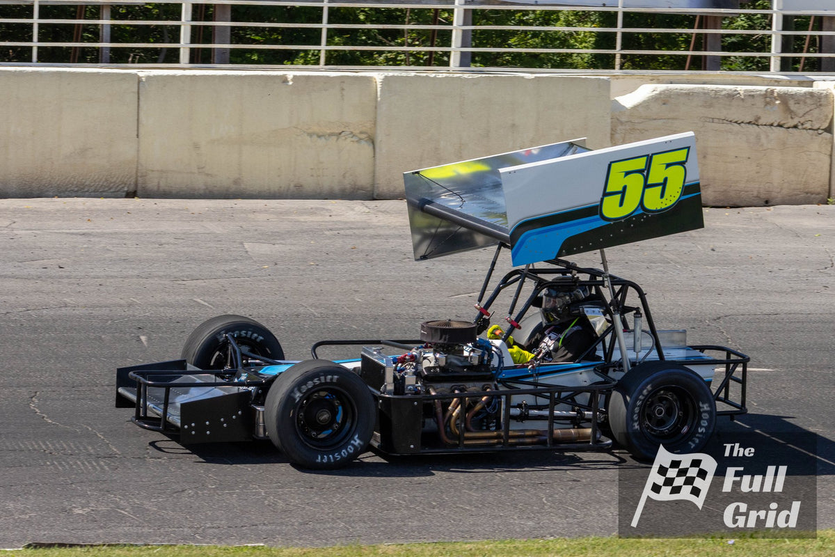 Mike Netishen — Car #55 — 350 Supermodified — Photo 1