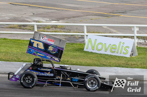 Noah Ratcliff — Car #73 — 350 Supermodified — Photo 1