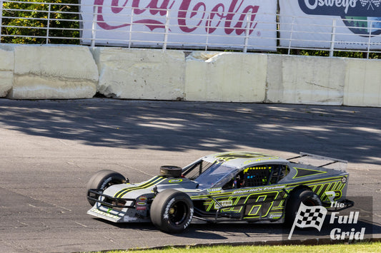 Tyler Catalano (hot laps/heat) — Car #84 — Sportsman Modified — Photo 1