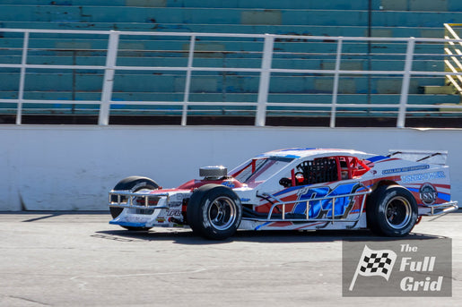 Tyler Catalano (hot laps/heat) — Car #84 — Sportsman Modified — Photo 12